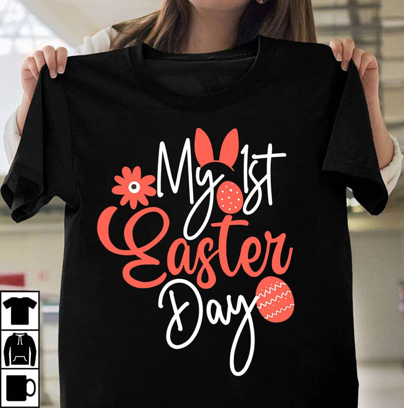 My 1st Easter Day SVG Cut File, My 1st Easter Day Sublimation Design, Happy Easter Day Sublimation Bundle,Happy Easter Sublimation Design, Happy Easter Sublimation PNG , Easter Day Sublimation Bundle,Happy Easter Day Sublimation Bundle SVG BlackCatsMedia 
