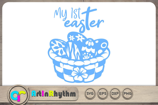 My 1st easter / Happy easter svg SVG Artinrhythm shop 