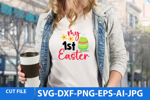 my 1st Easter SVG Cut File, my 1st Easter SVG Design , Easter Bunny Kisses SVG Cut File, Easter Bunny Kisses PNG , Happy Easter Day SVG Cut File, Happy Easter Day Quotes SVG BlackCatsMedia 