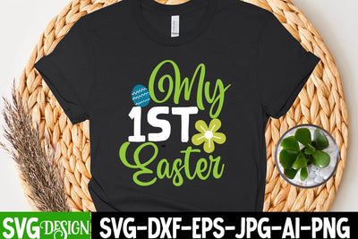 My 1st Easter SVG Cut File SVG BlackCatsMedia 