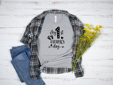 My 1st Father's Day Svg Cut File SVG SmmrDesign 