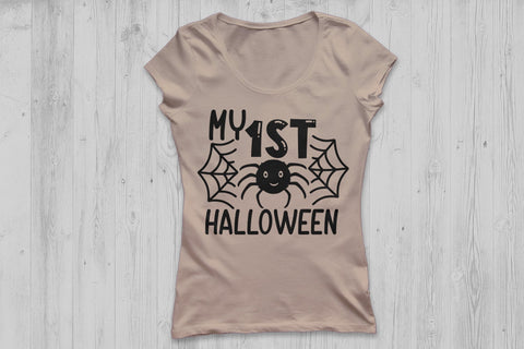 My 1st Halloween| Baby Halloween SVG Cutting Files. SVG CosmosFineArt 