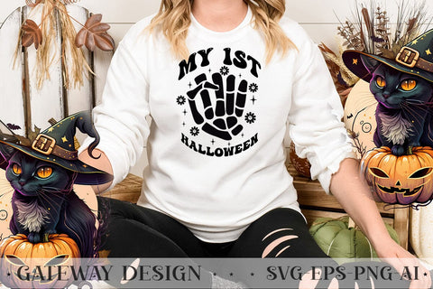My 1st Halloween Svg Design SVG designmaster24 