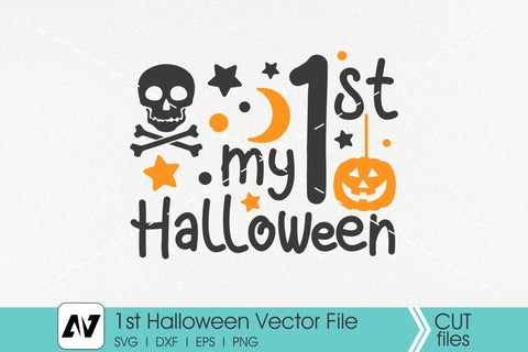 My 1st Halloween Svg, Halloween Svg, Baby First Halloween SVG Pinoyart Kreatib 