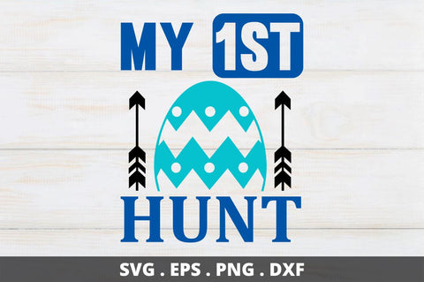 My 1st hunt SVG Designangry 