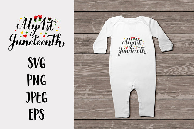 My 1st Juneteenth SVG. Baby first Freedom Day SVG LaBelezoka 
