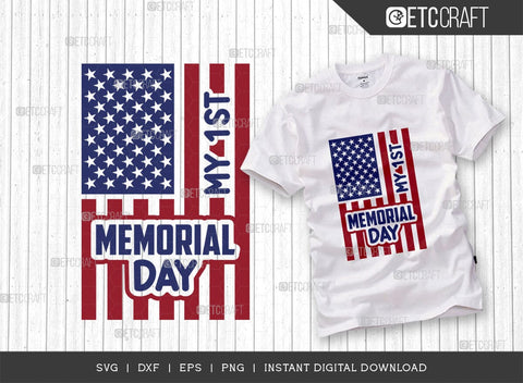 My 1st Memorial Day SVG Bundle, Happy Confederate Memorial Day Svg, Confederate Heroes Day Svg, Confederate Memorial Quote, ETC T00627 SVG ETC Craft 