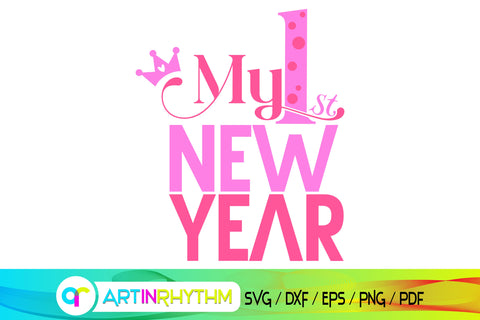 my 1st new year, My first new year SVG Artinrhythm shop 