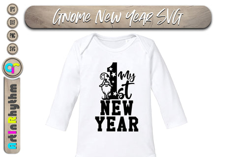 My 1st New year, Newborn Baby svg, Happy New Year svg SVG Artinrhythm shop 