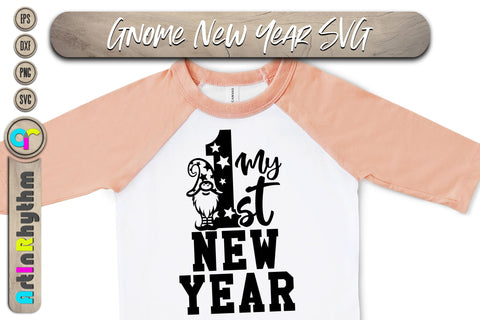 My 1st New year, Newborn Baby svg, Happy New Year svg SVG Artinrhythm shop 