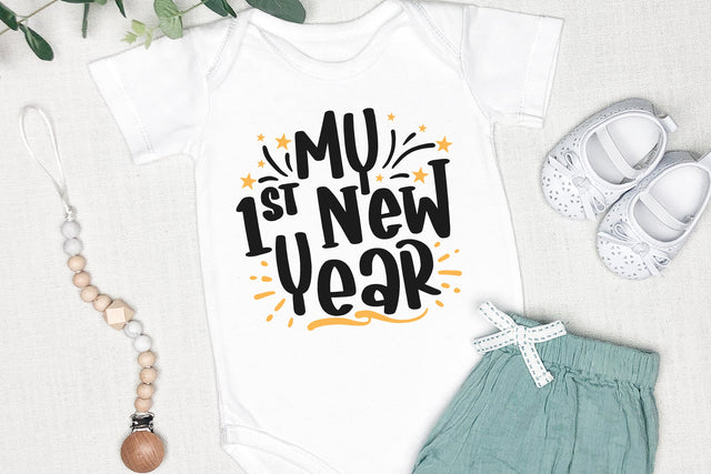 My 1st New Year SVG Cut File SVG dapiyupi store 