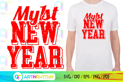 My 1st new year svg SVG Artinrhythm shop 
