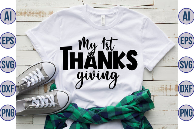 My 1st Thanksgiving svg SVG orpitasn 