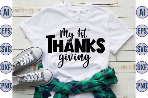 My 1st Thanksgiving svg SVG orpitasn 