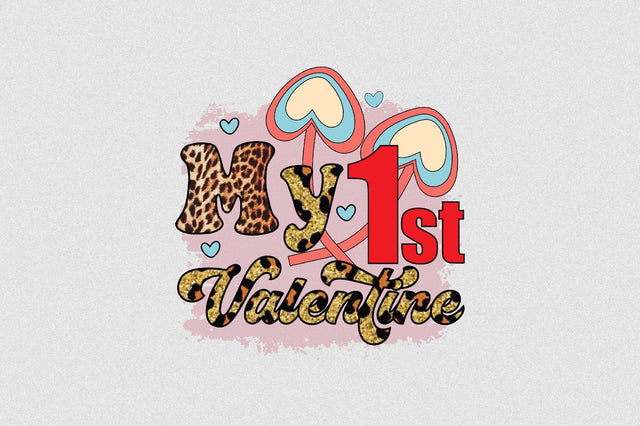 My 1st Valentine Sublimation SVGArt 