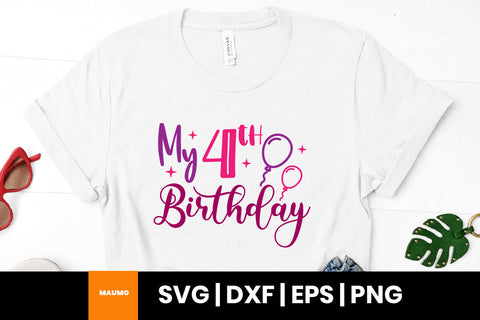 My 4th birthday svg quote SVG Maumo Designs 