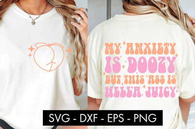 My Anxiety Is Doozy SVG Cut File PNG Sublimation SVG Freeling Design House 
