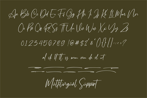 My Autumn Signature Font Font Good Java 