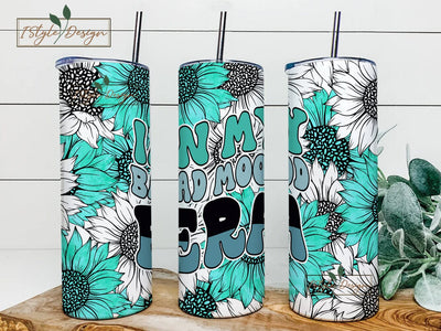My Bad Mood Era 20 oz Skinny Tumbler Sublimation Design Digital Download PNG Instant DIGITAL ONLY, Bad Mom Sarcastic Tumbler Sublimation iStyleDesign 