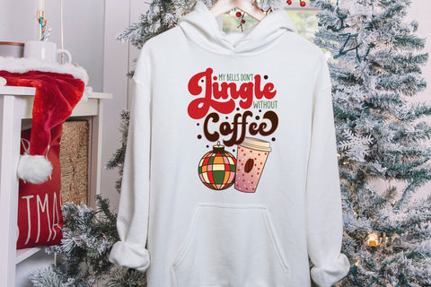 My Bells Don't Jingle Without Coffee Sublimation Sublimation CraftLabSVG 