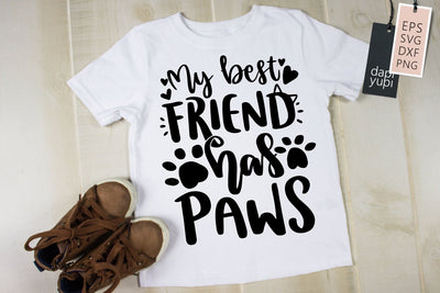 My Best Friend Has Paws SVG dapiyupi store 
