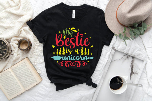 My Bestie Is A Unicorn SVG SVG Creativeart88 