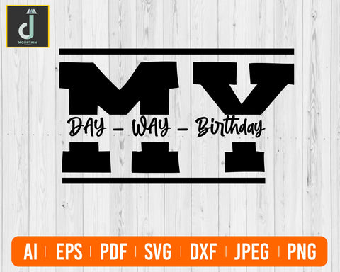 My birthday svg,Birthday svg, Queen svg,My Day Svg, Cut File For Cricut SVG Alihossainbd 