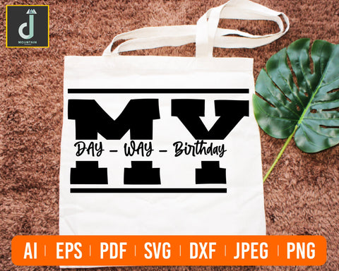 My birthday svg,Birthday svg, Queen svg,My Day Svg, Cut File For Cricut SVG Alihossainbd 