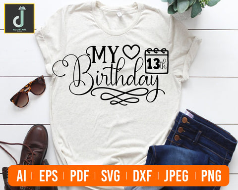 My birthday svg,Birthday svg, Queen svg,My Day Svg SVG Alihossainbd 