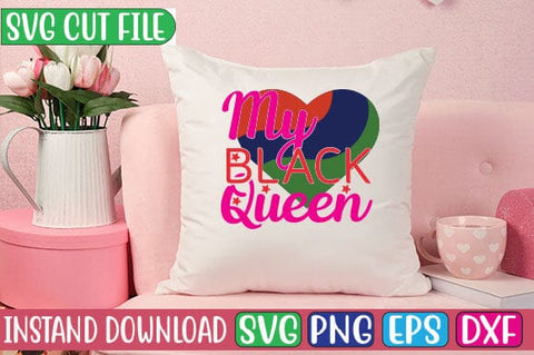 My Black Queen SVG Cut File SVG Studio Innate 