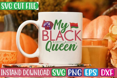 My Black Queen SVG Cut File SVG Studio Innate 