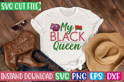 My Black Queen SVG Cut File SVG Studio Innate 