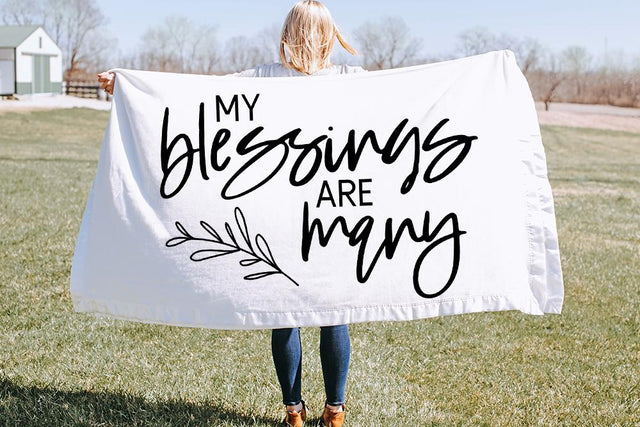 My Blessings Are Many SVG SVG So Fontsy Design Shop 
