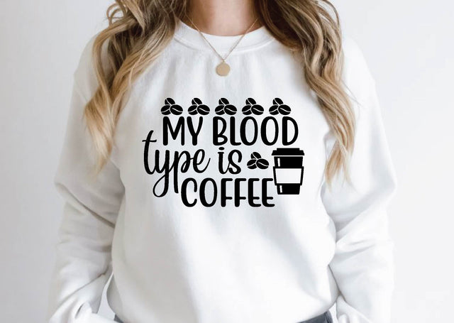 my blood type is coffee SVG farhad farhad 