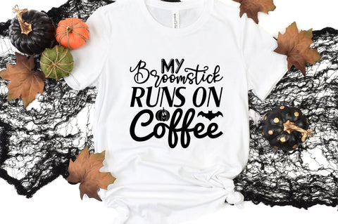 My Broomstick Runs on Coffee SVG CraftlabSvg29 