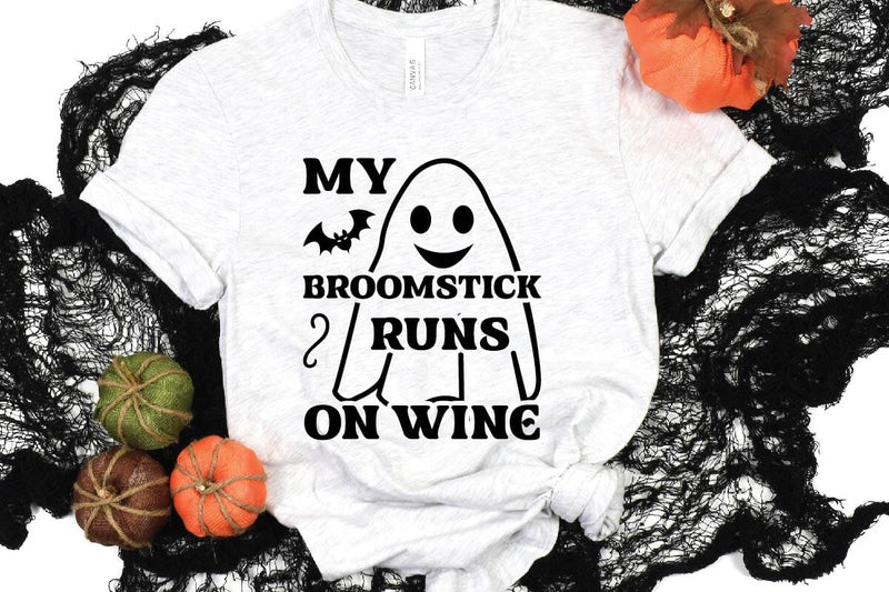 My Broomstick Runs On Wine SVG Shahin alam 