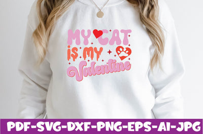 My Cat is My Valentine SVG farhad farhad 