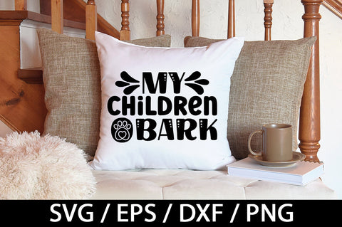 My children bark svg SVG akazaddesign 