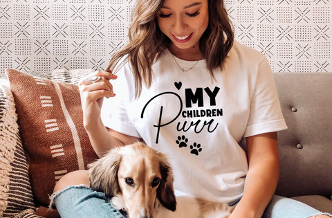 My Children Purr SVG, Dog SVG Design SVG MD mominul islam 