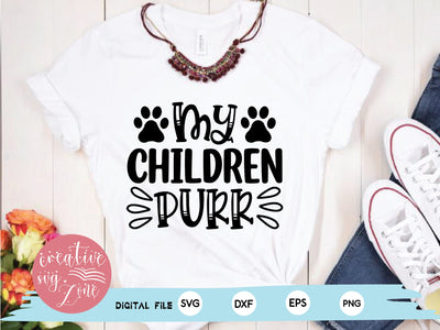 my children purr SVG md faruk hossain 
