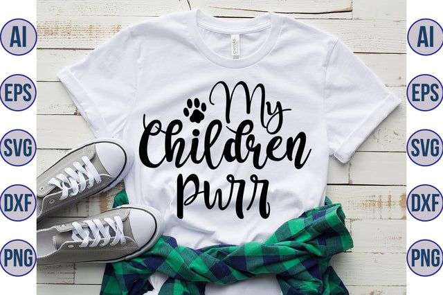 My Children Purr svg SVG orpitasn 
