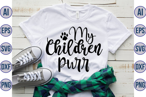 My Children Purr svg SVG orpitasn 