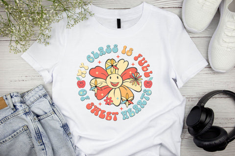 My Class Is Full Of Sweet Hearts PNG Design Sublimation Rupkotha 