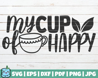 My Cup Of Happy SVG MintyMarshmallows 