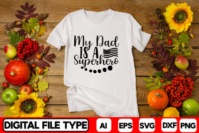 My Dad is a Superhero SVG CraftlabSvg29 