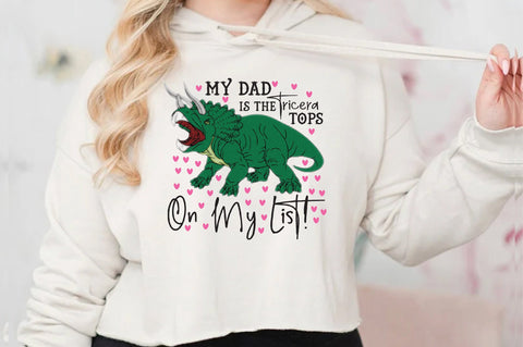 My Dad is the Tricera Tops Valentine PNG Sublimation Jagonath Roy 