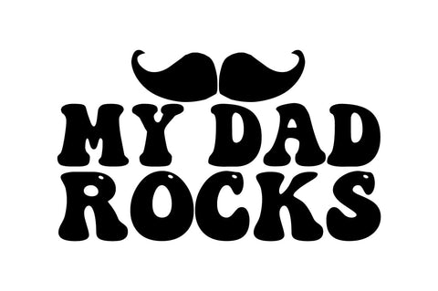 My Dad Rocks SVG Craftlabsvg24 