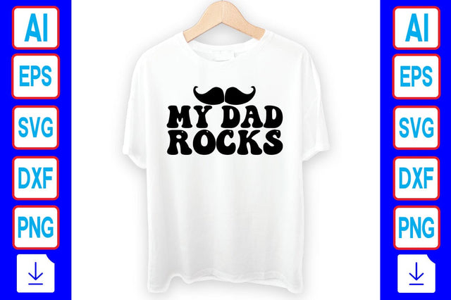 My Dad Rocks SVG Craftlabsvg24 