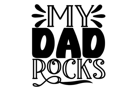 My Dad Rocks SVG Craftlabsvg24 
