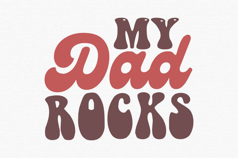 My Dad Rocks SVG designartist 